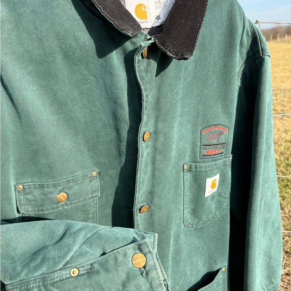 Vintage Carhartt Blanket Lined Chore Coat Jacket - Picture 8 of 10